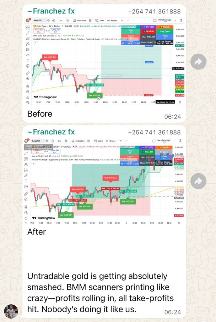 Franchez FX — all TPs hit